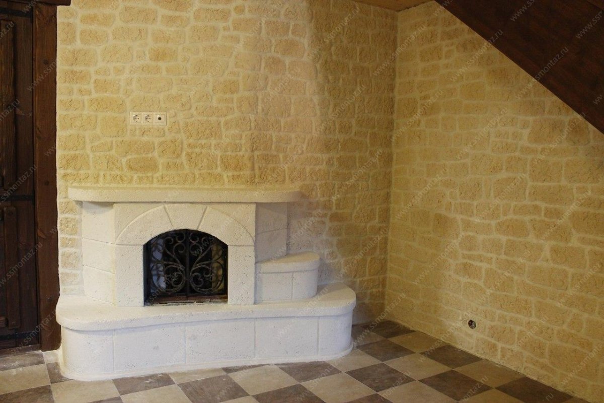 Декоративная штукатурка для печей