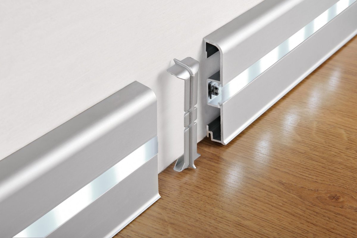 Интерьер без плинтуса