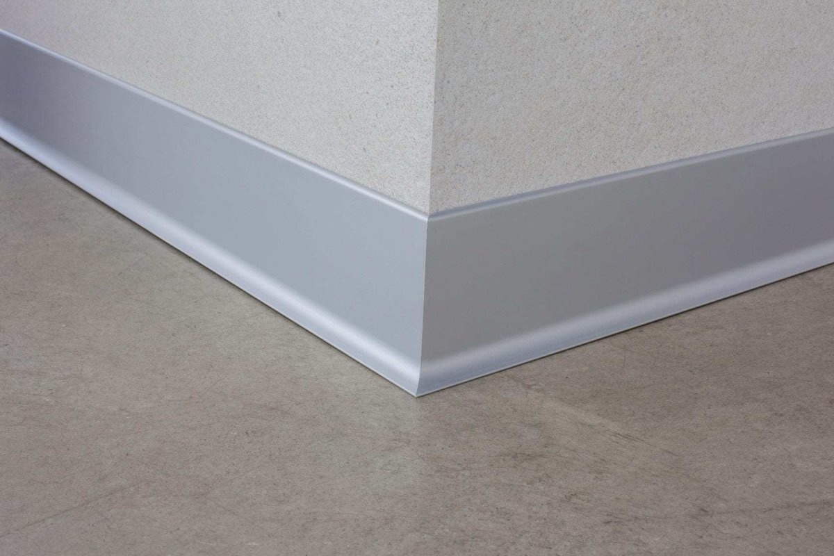 Плинтус алюминиевый MDF ed60l