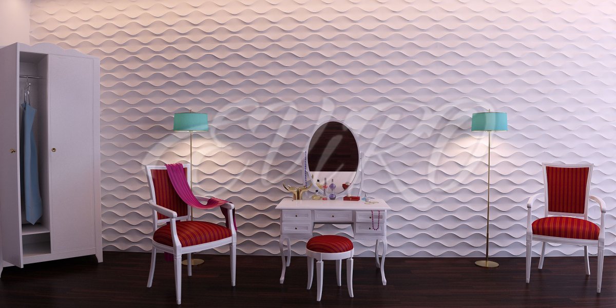 3d гипсовые панели deco line Modern m-48