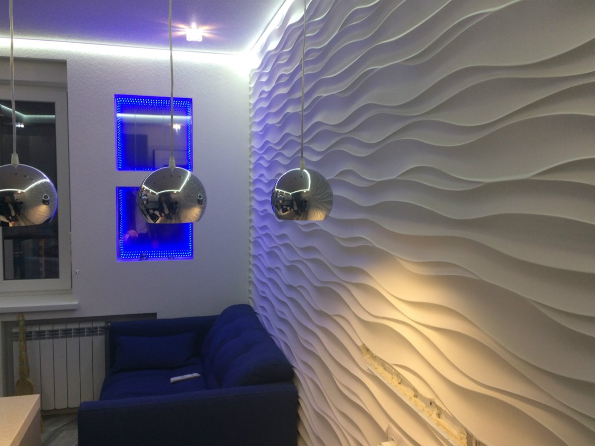 Гипсовые 3d панели Makao