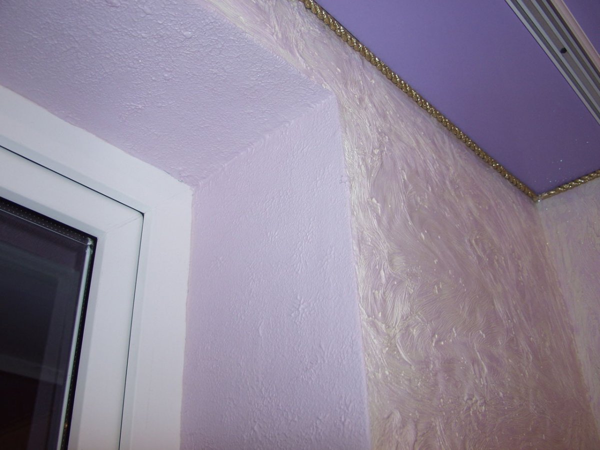 Откосы венецианской штукатуркой