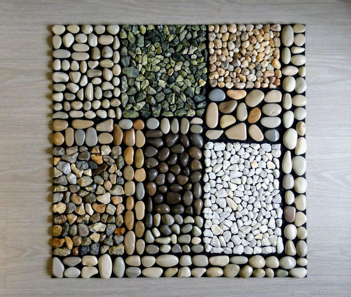 Мозаика из гальки