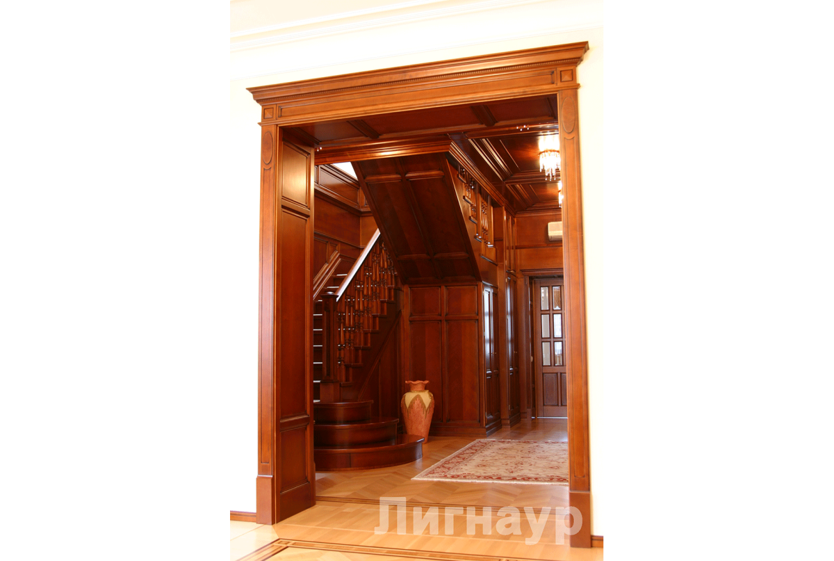 Деревянная арка