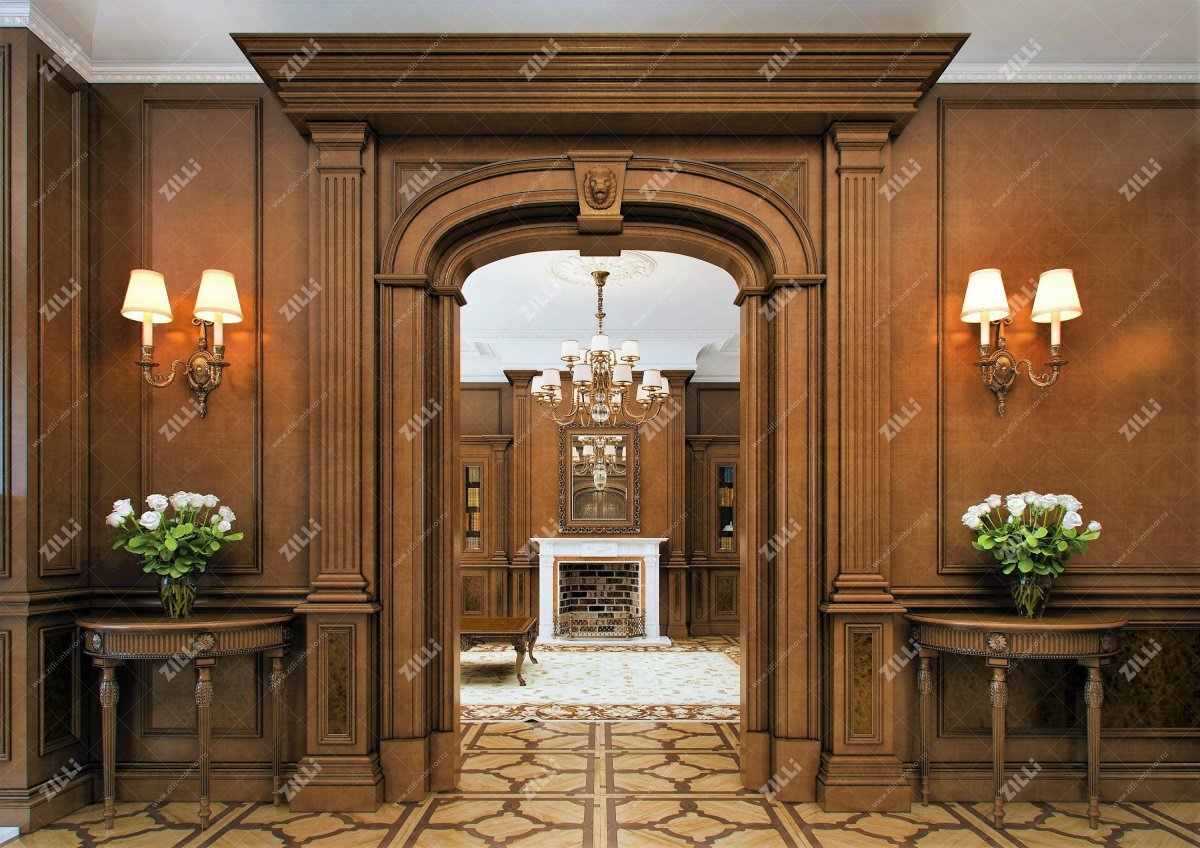 Отделка дверного проема без двери