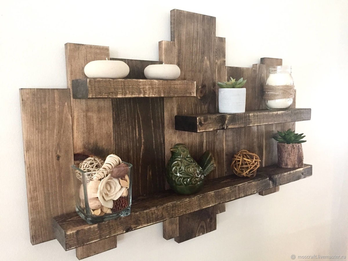 Полочки в эко стиле