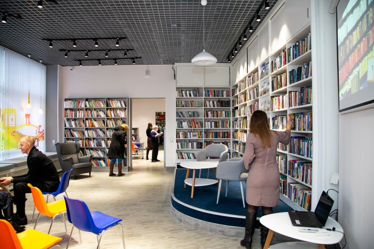 Входная зона в библиотеке