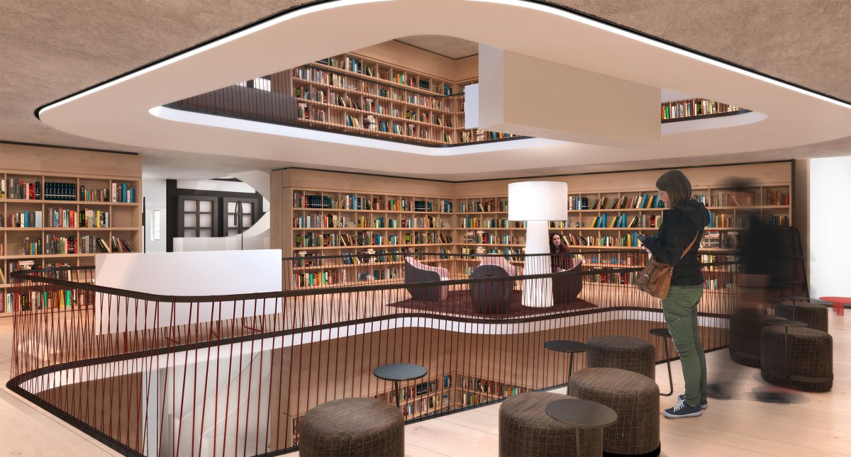 Радужный книжный магазин в Китае