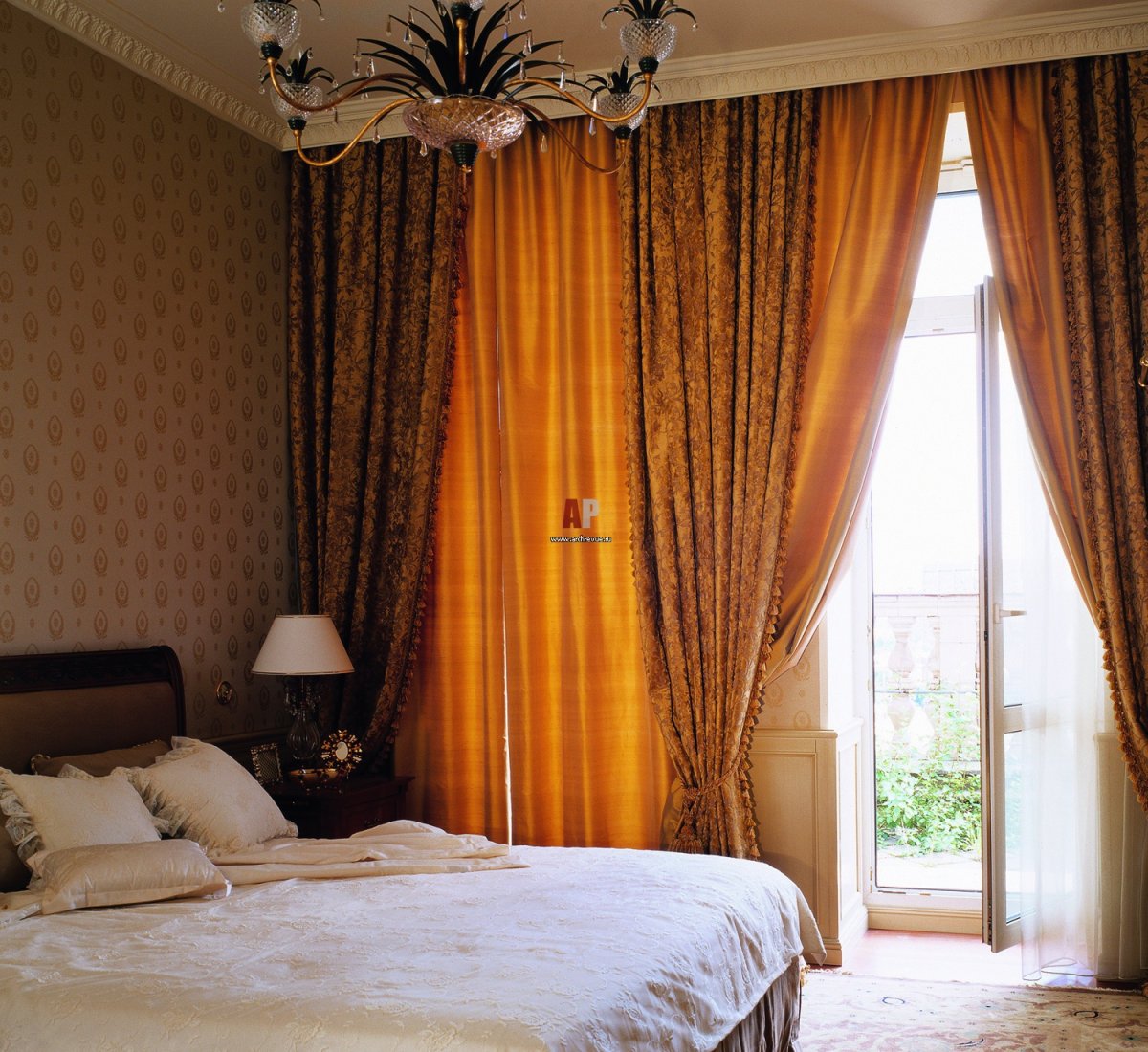 Шторы на окно в спальню