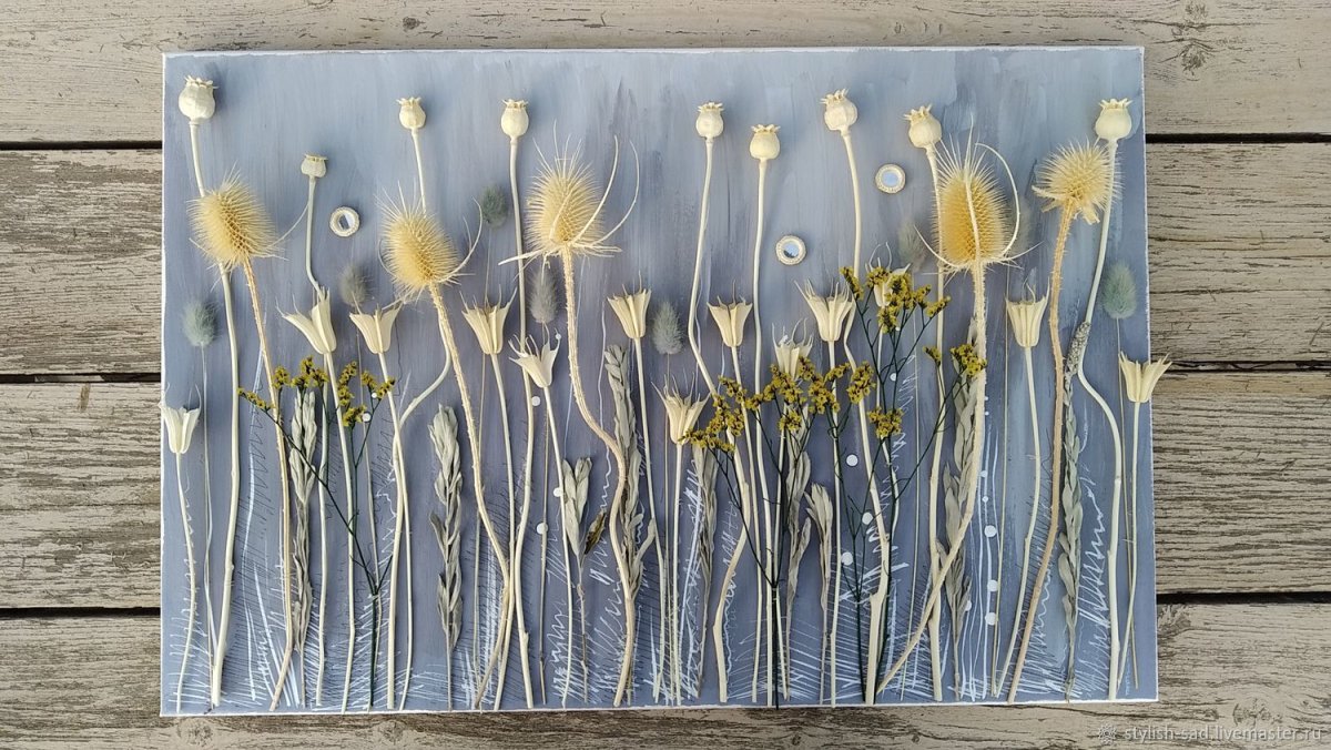 Флористическое панно