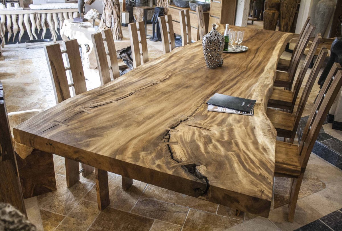 Столешница из состаренного дерева