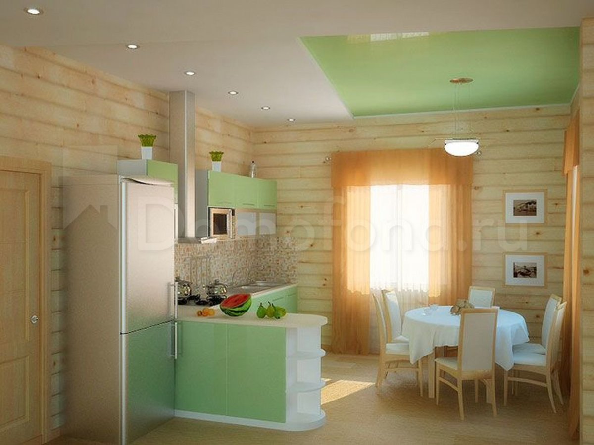 Отделка помещений деревом