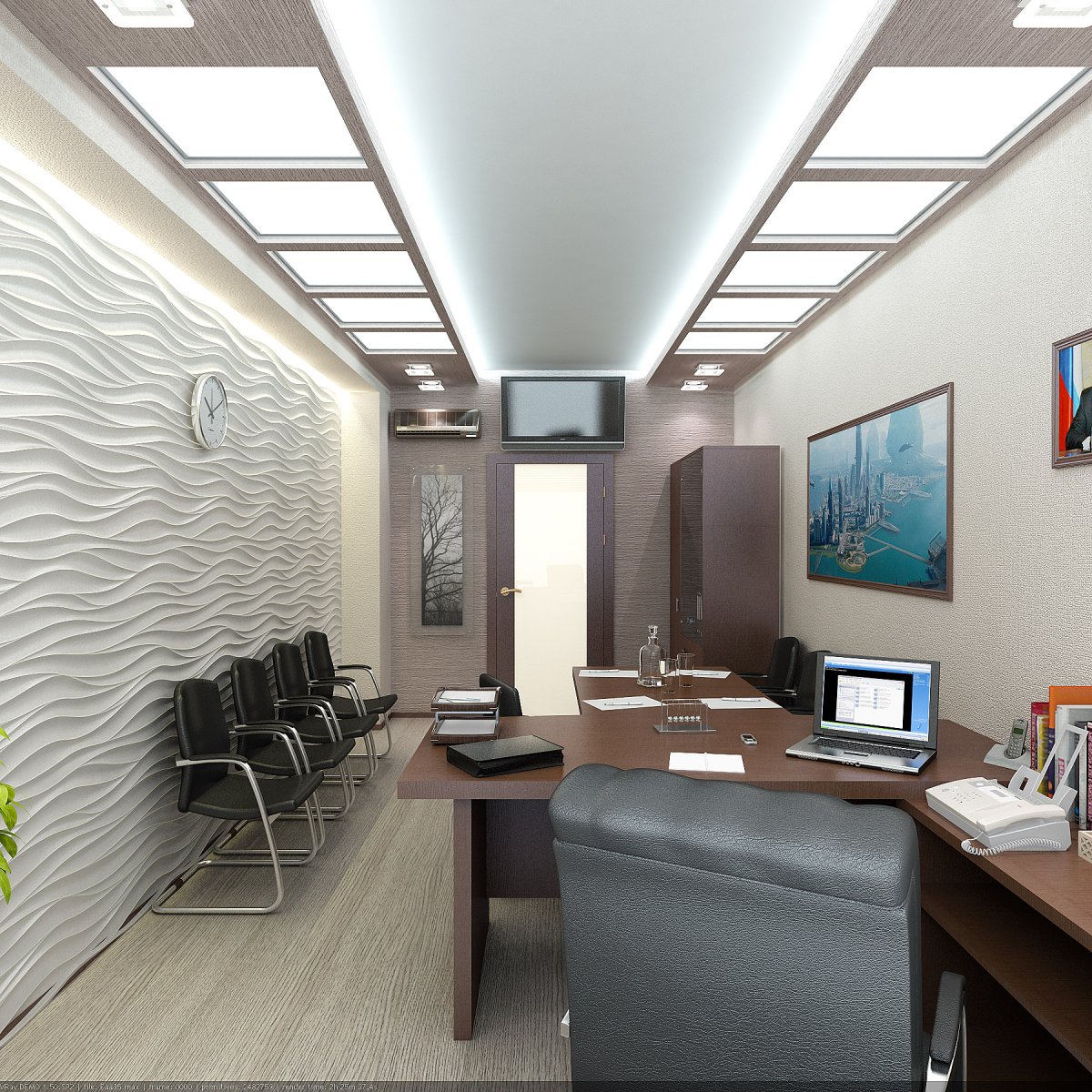 Интерьер агентства недвижимости