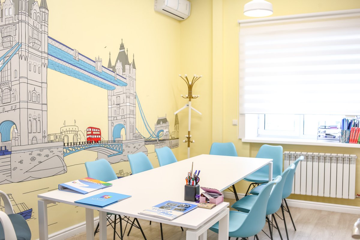 Интерьер языковой школы