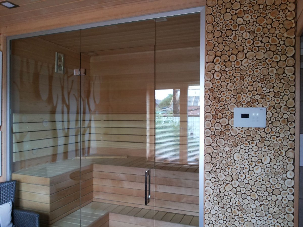 Вагонка из в предбаннике