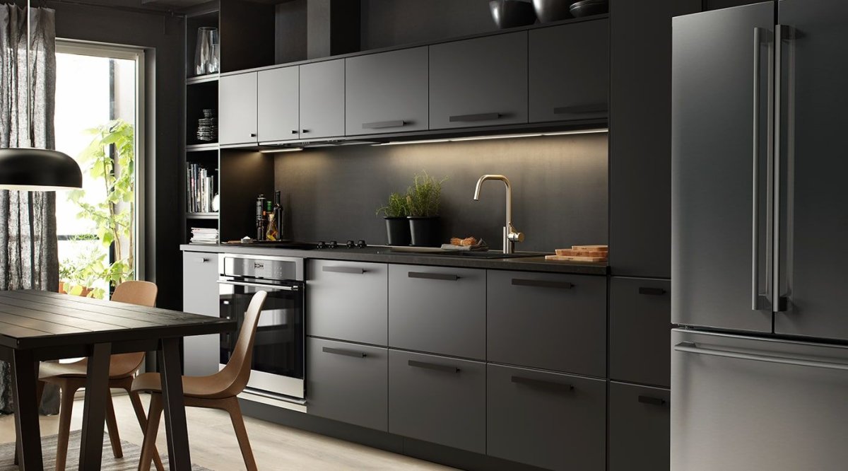 Кухня икеа Лаксарби (ikea Laxarby)