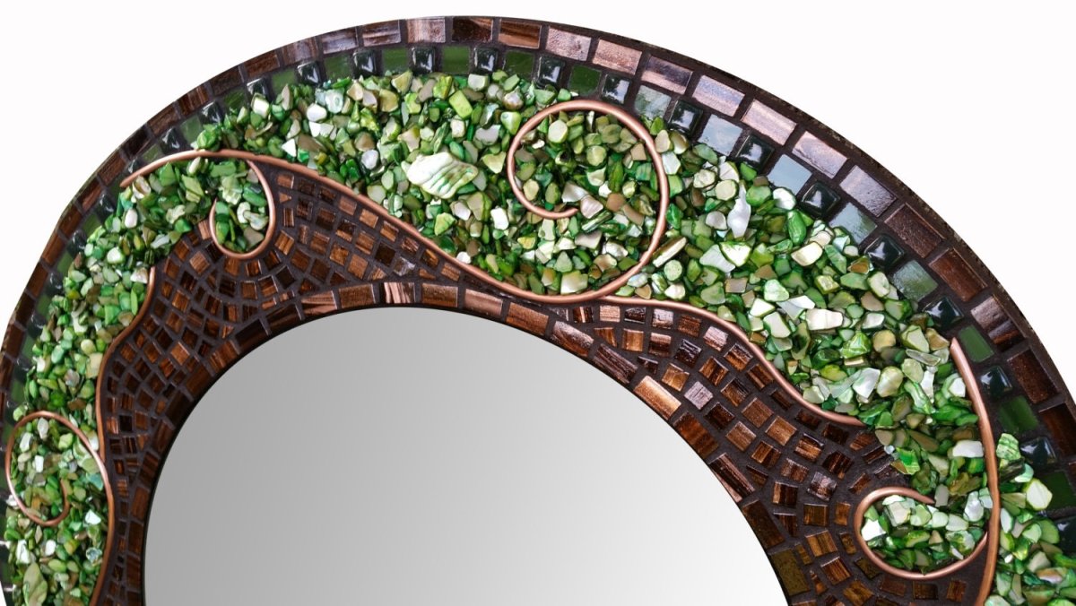 Арка из стеклянной мозаики