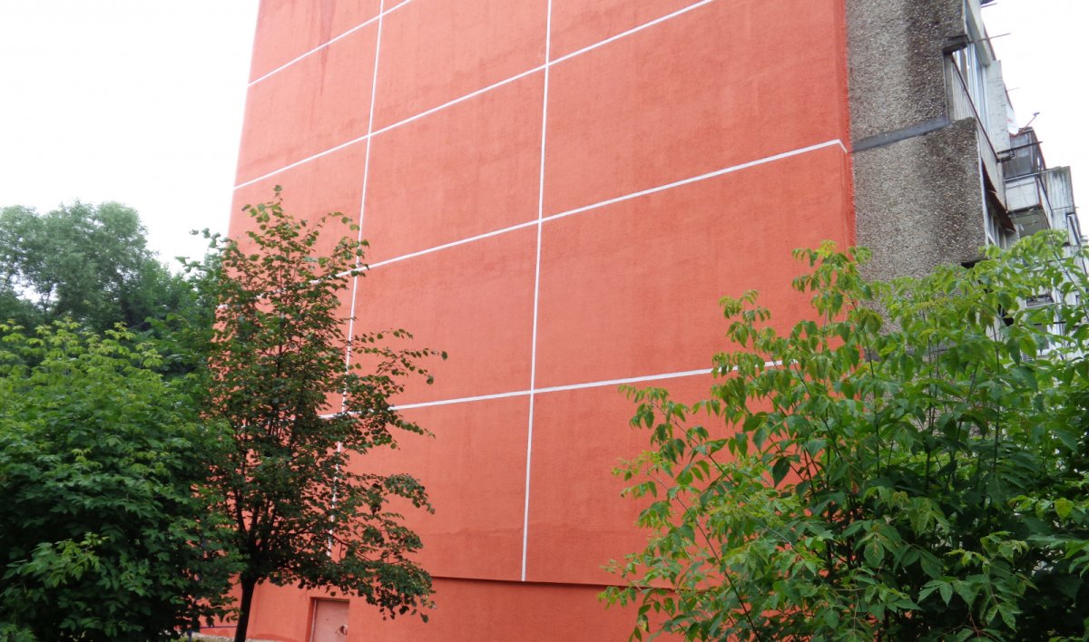 Торцевая стена здания