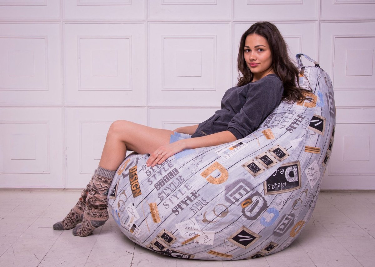 Кресло мешок декор