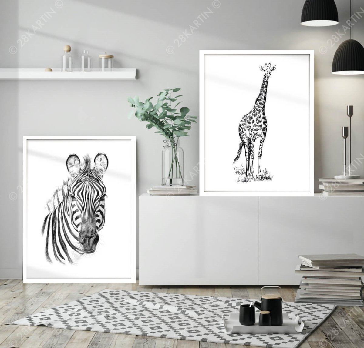 Кантина в скандинавском стиле