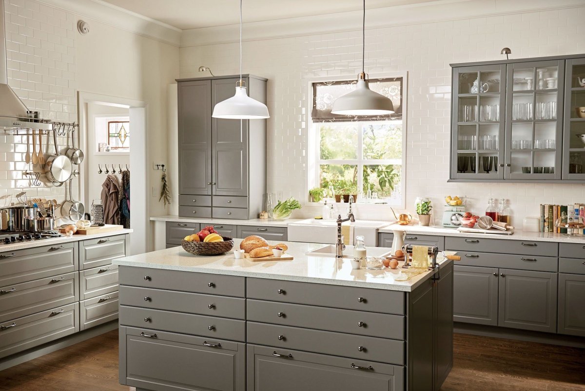 Кухня Стокгольм икеа