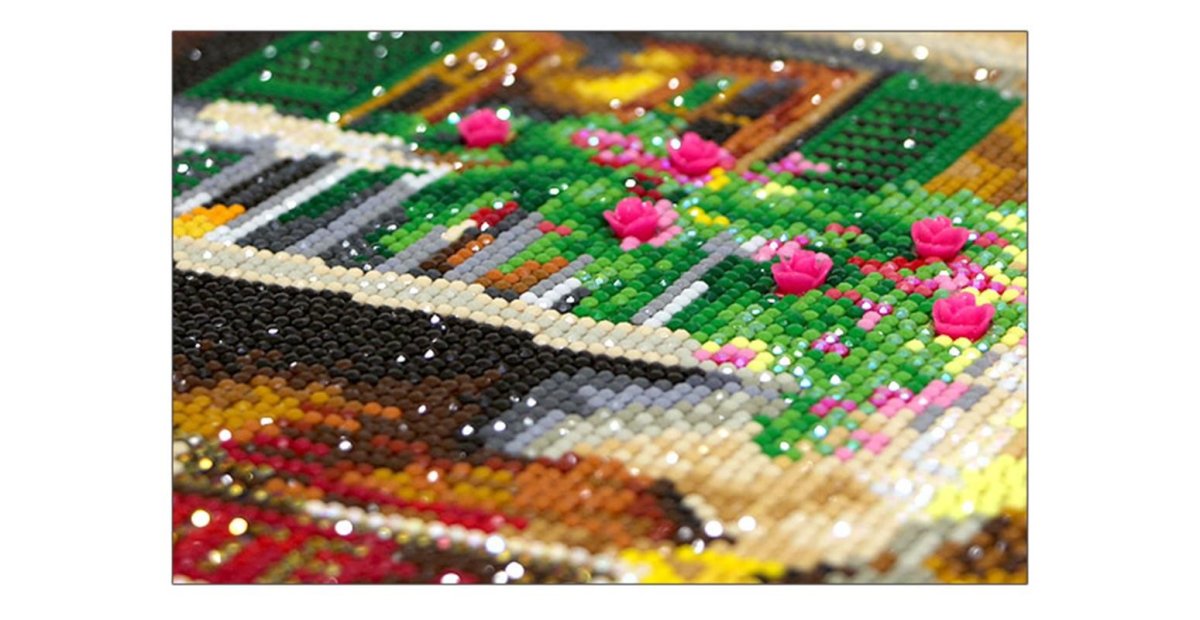 Алмазная вышивка или алмазная мозаика