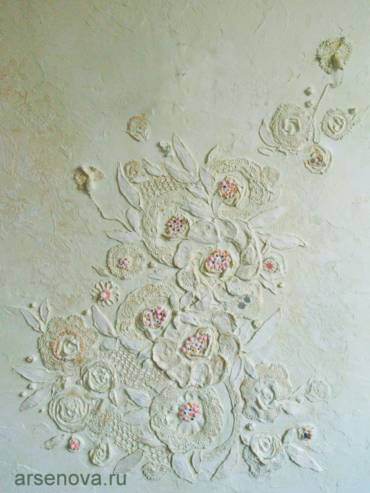 Панно из декоративной штукатурки