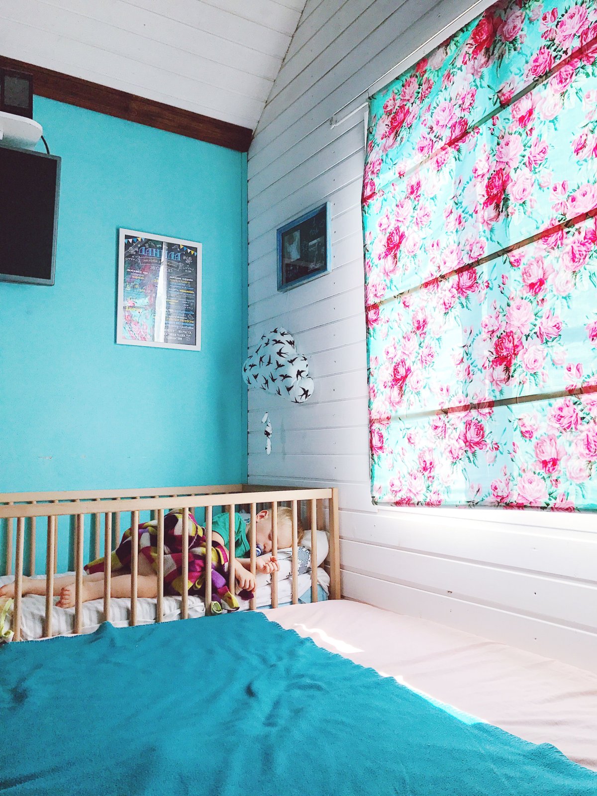 Разноцветная вагонка