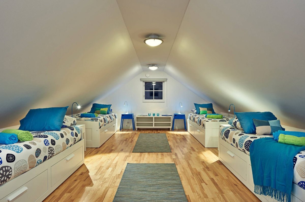 Спальня лофт (Ивару)