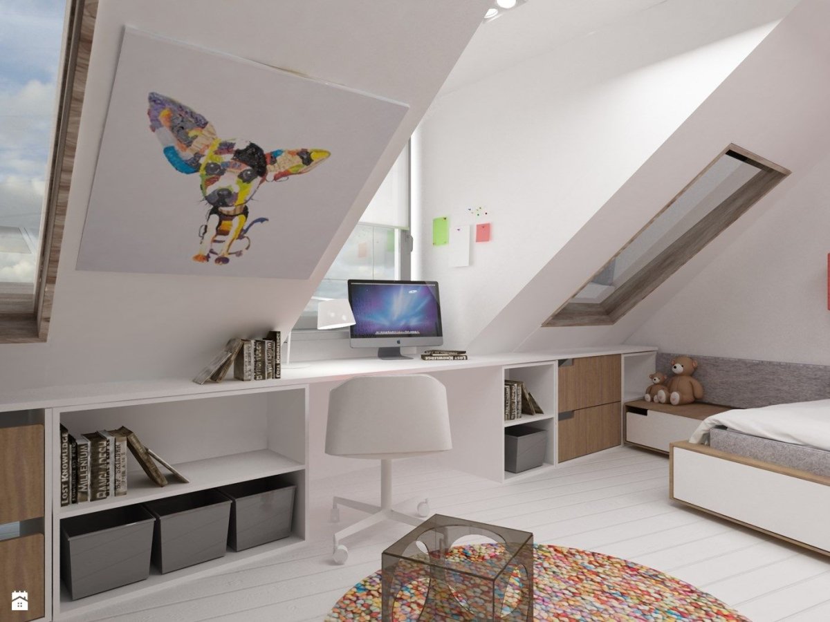 Шторы на мансарду для мальчика подростка