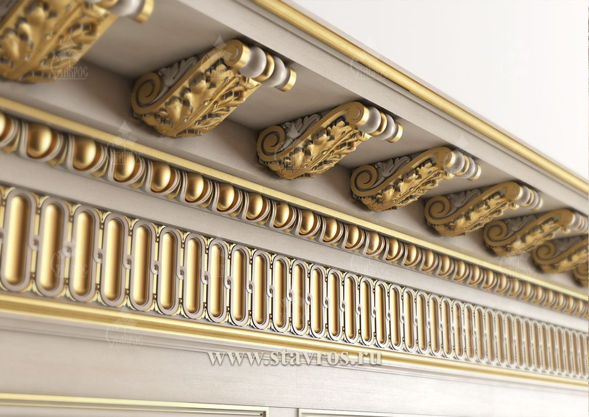 Профили деревянных карнизов