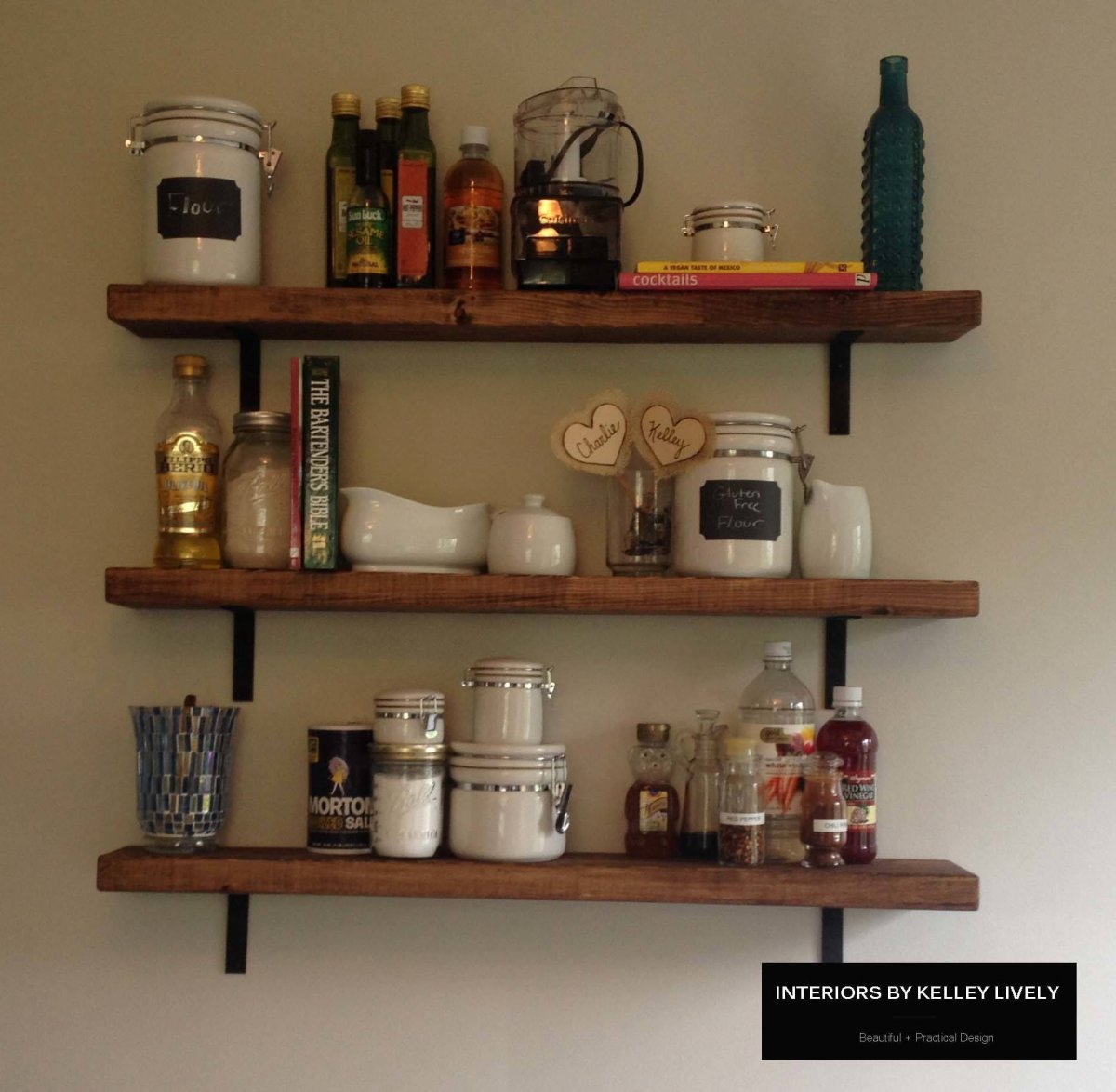 Полка кухонная пластик