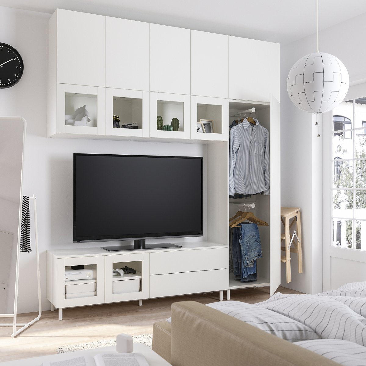 Икеа гостиная БЕСТО