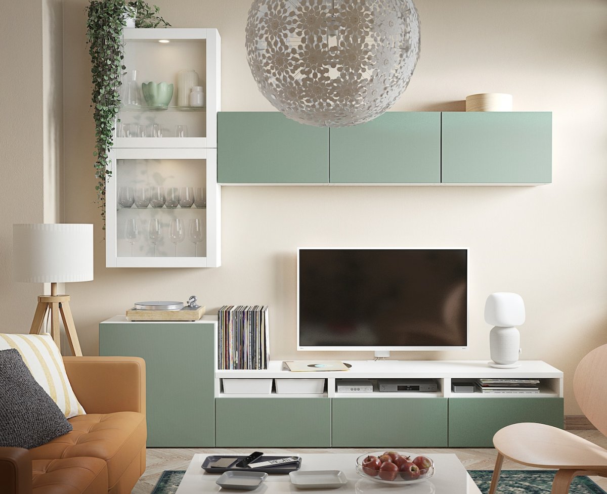 Икеа БЕСТО гостиная икеа