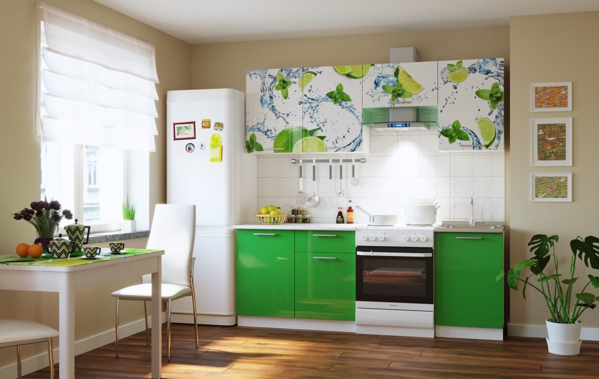 Кухня Леда серая Леруа Мерлен