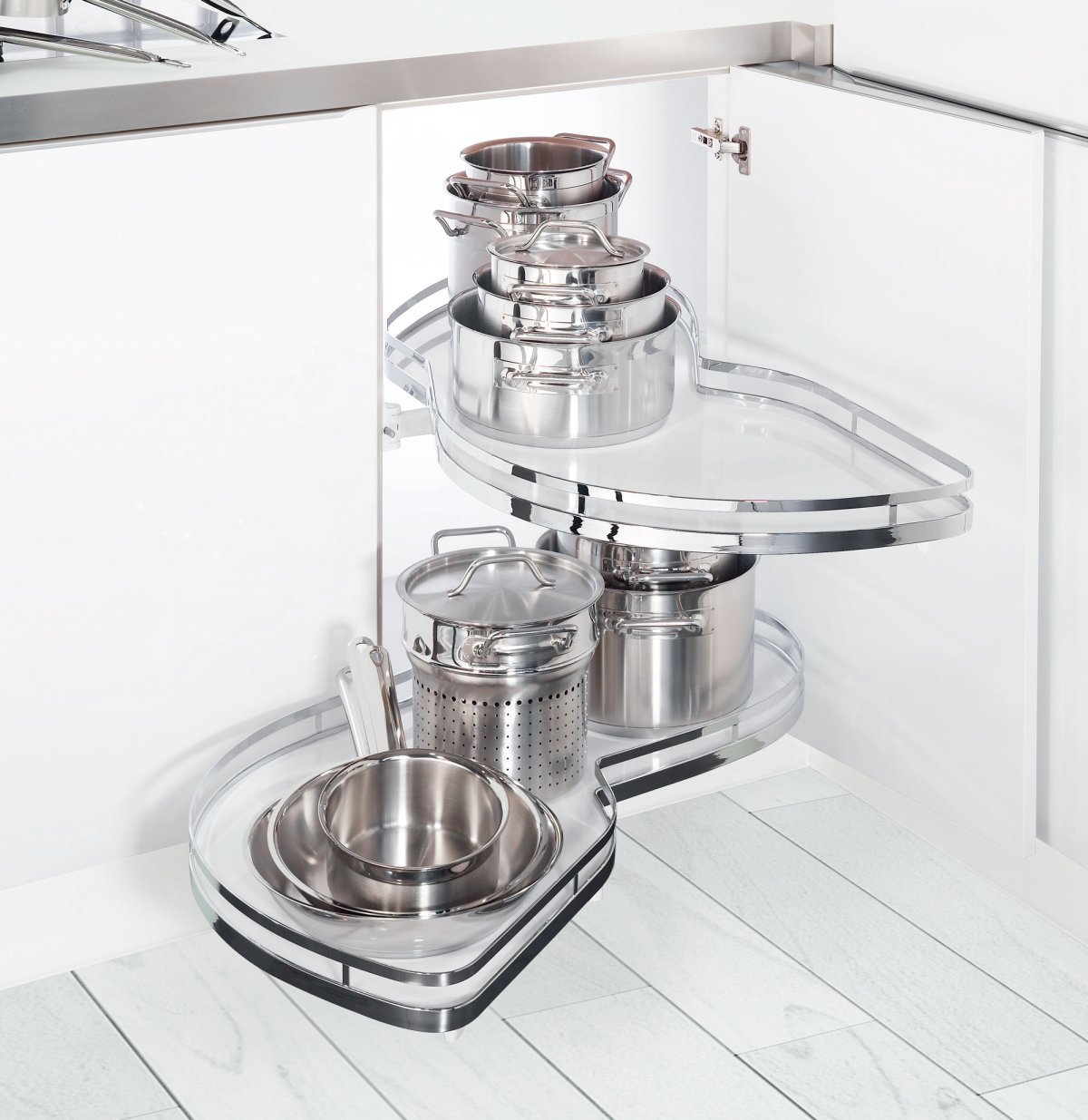 Крутящаяся полка для ванной