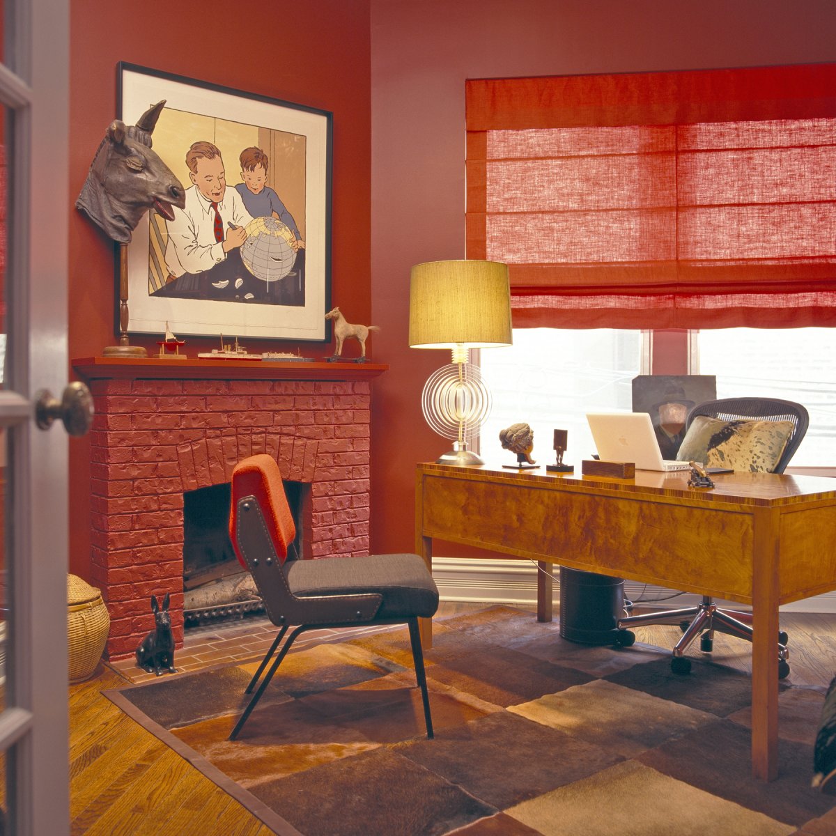 Цвет кирпичной стены