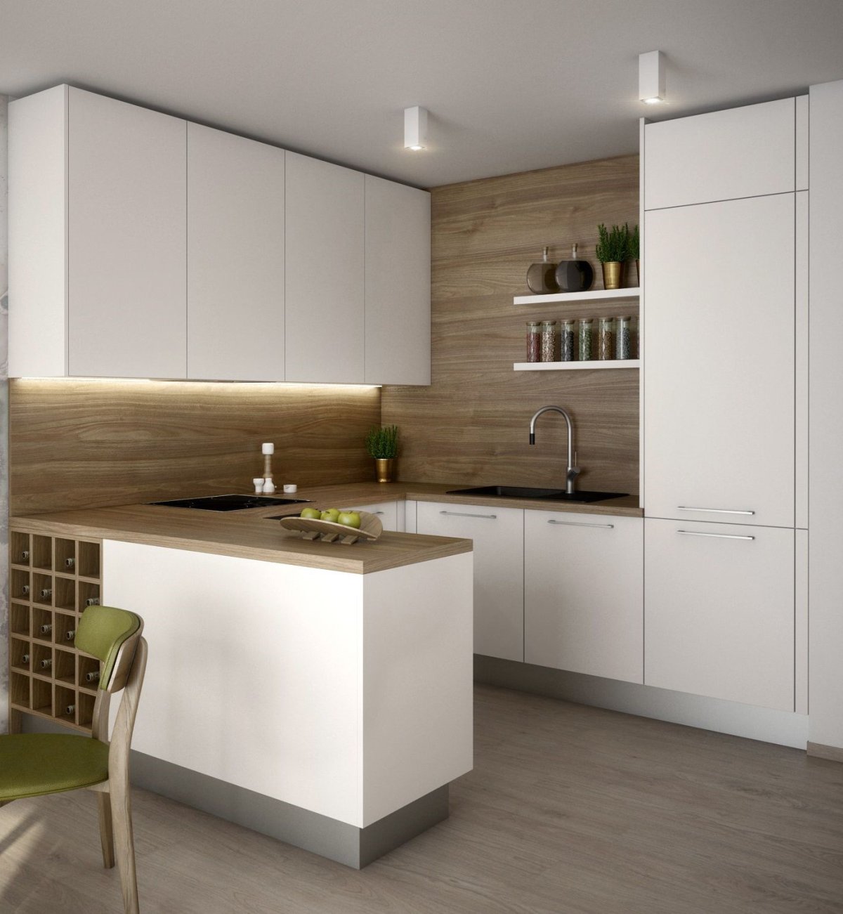 Пихта Брамберг Egger кухня