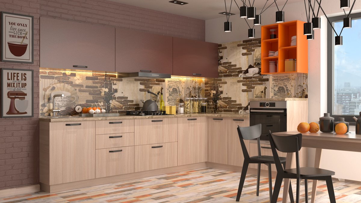 Кухня из Эггер 1115