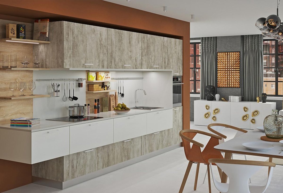 Кухня фасады ЛДСП Эггер