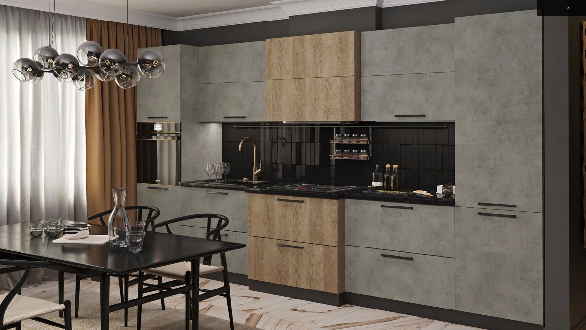 Фасады для кухни perfect sense