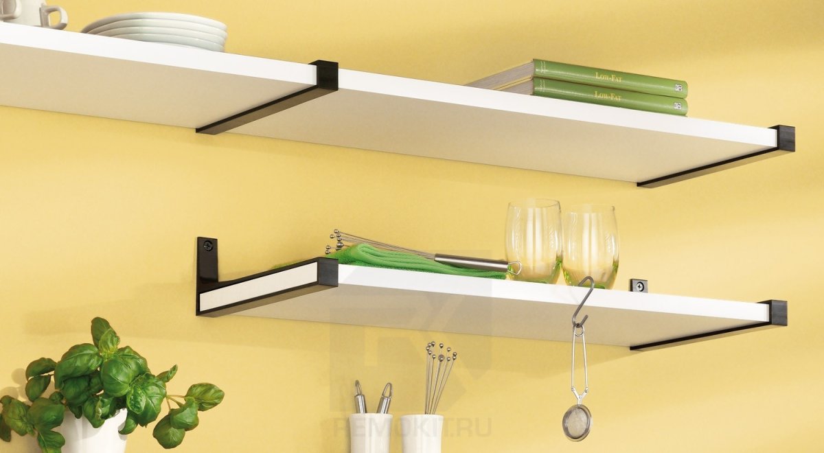 Полки светильники для кухни