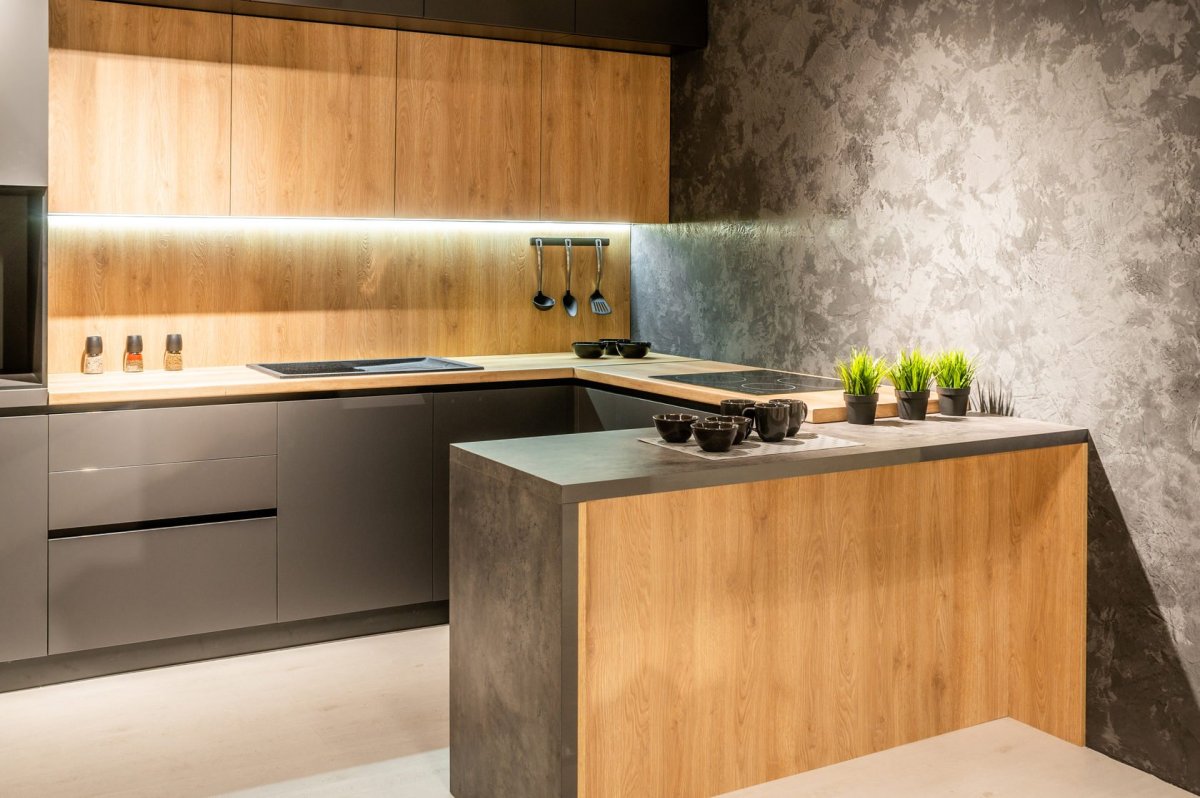 Кухня фасады ЛДСП Эггер