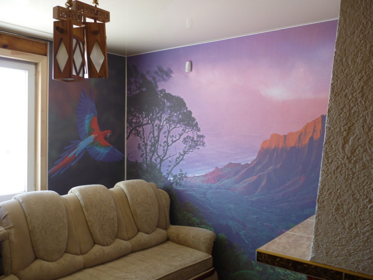 Роспись стен морская тематика