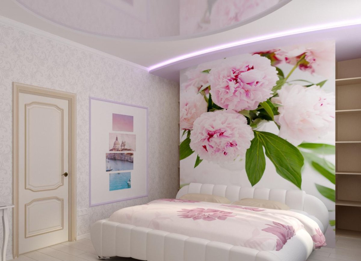 Натяжные стены