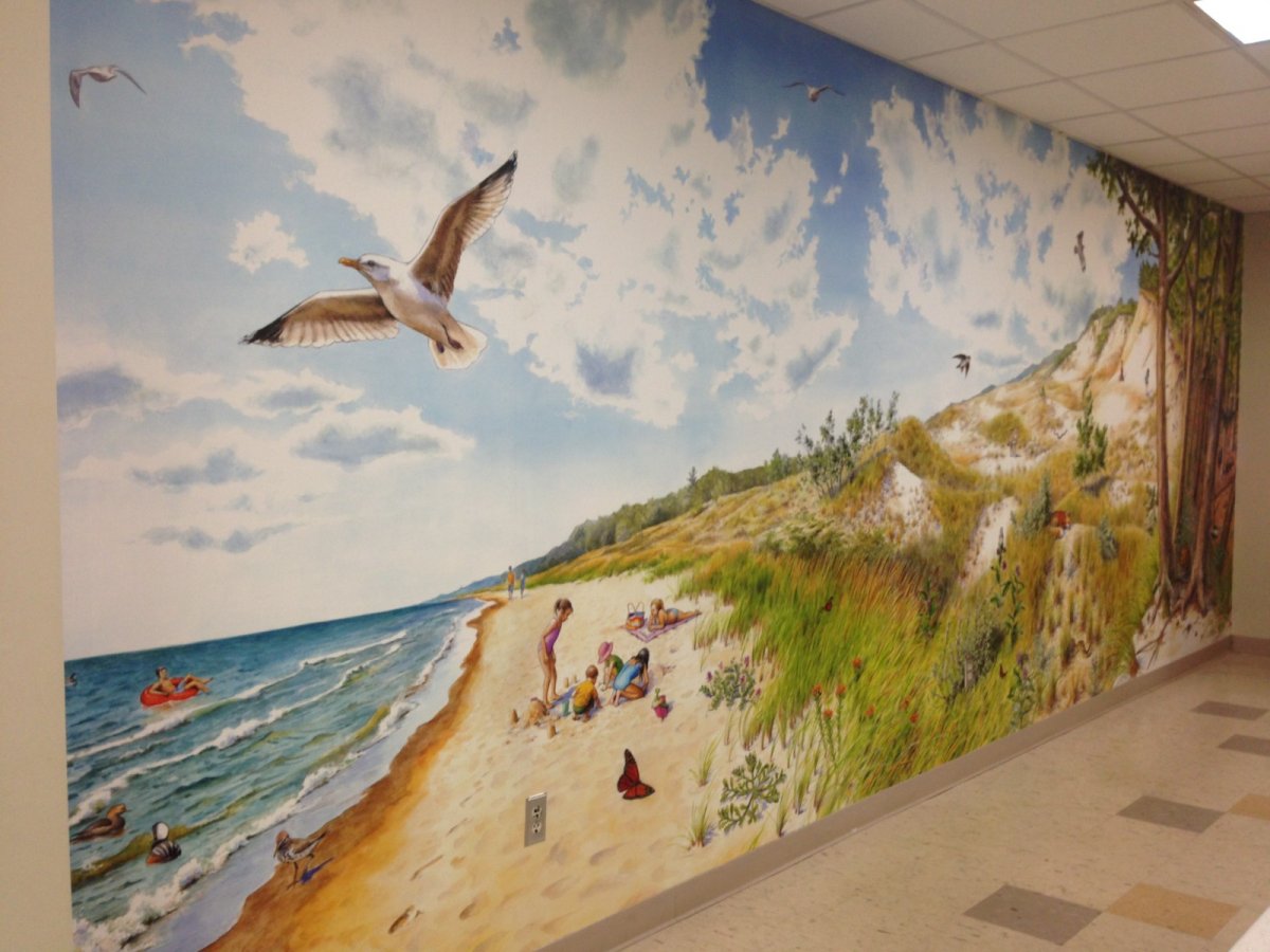 Фотообои в спальню