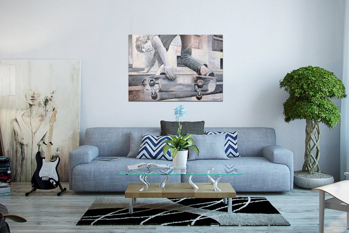 Интерьер в серых тонах