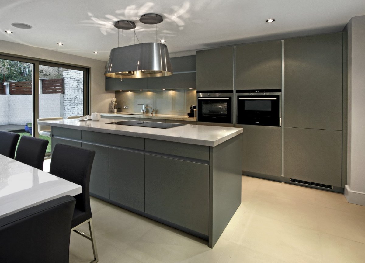 Кухни leicht остров