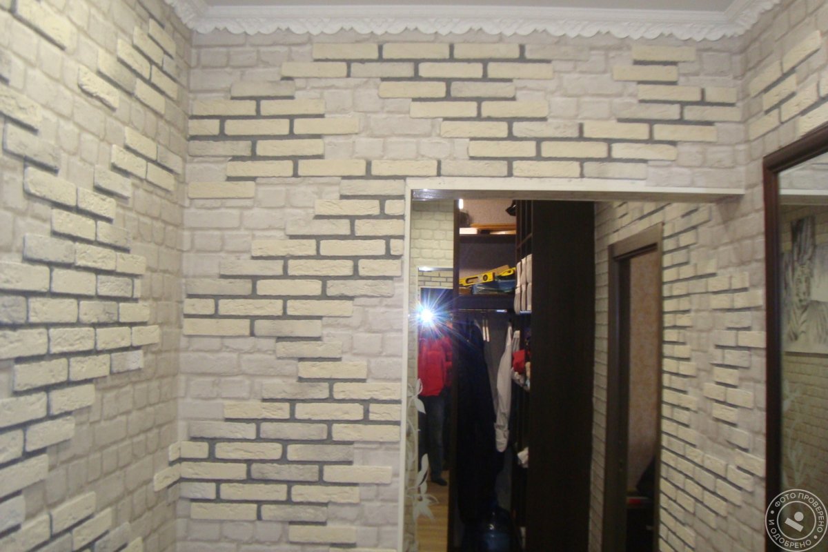 Отделка камнем дверных проемов