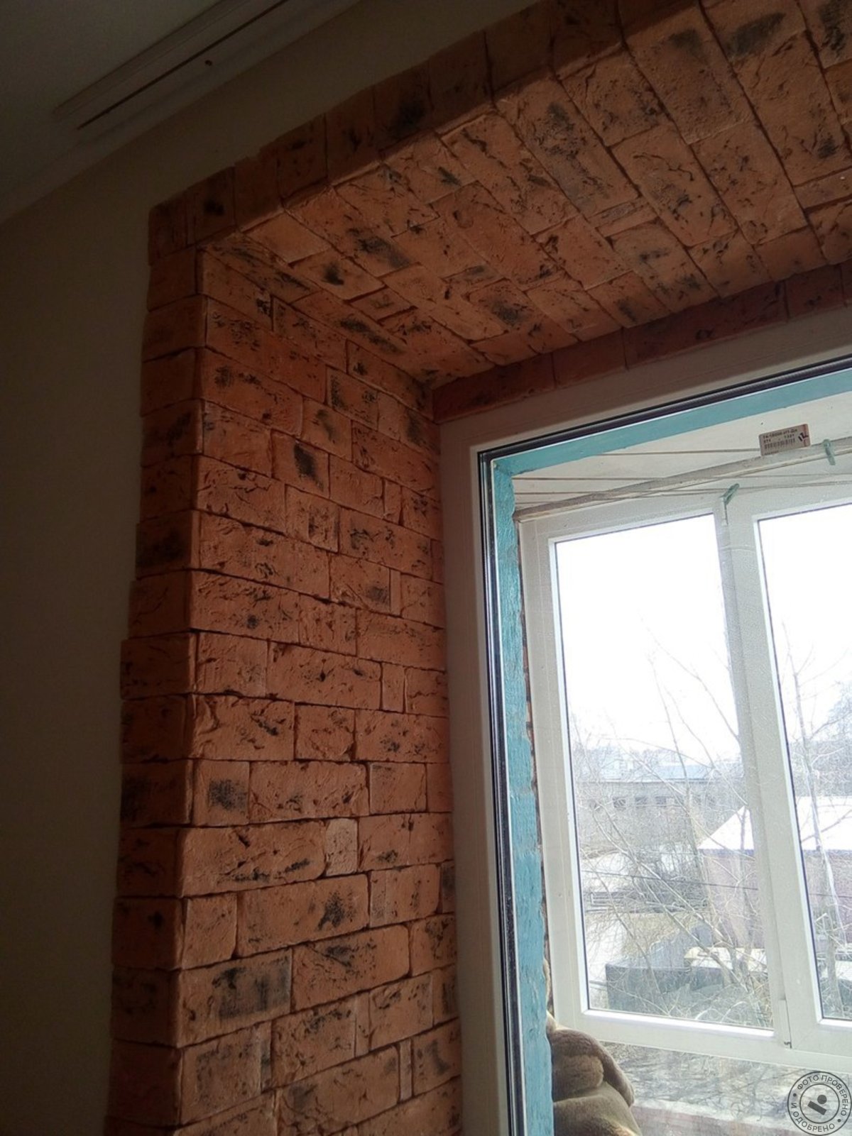Откосы из декоративного кирпича